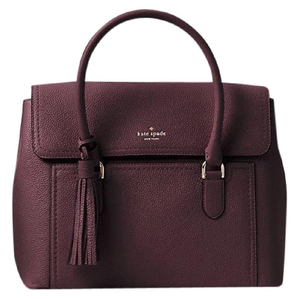 Kate Spade Mohogany satchel purse.